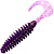 Твистер YAMAN PRO Battery Tail, р.5 inch, цвет #08 - Violet