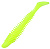 Виброхвост YAMAN PRO Arris Shad, р.4 inch, цвет #02 - Chartreuse