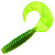Твистер YAMAN PRO Spiral, р.4 inch, цвет #10 - Green pepper