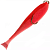 Поролоновая рыбка (двойник) 7 см красная