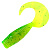 Твистер YAMAN PRO Spry Tail, р.2 inch, цвет #10 - Green pepper